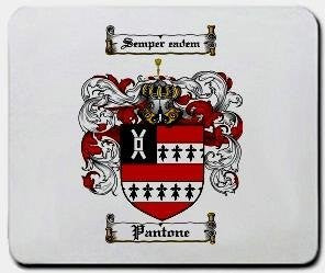 Pantone coat of arms mouse pad