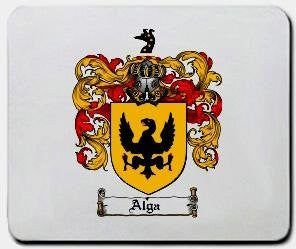 Alga coat of arms mouse pad