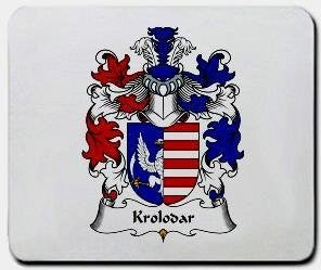 Krolodar coat of arms mouse pad