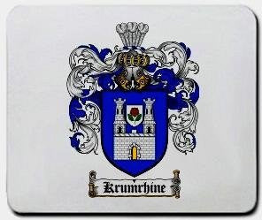 Krumrhine coat of arms mouse pad