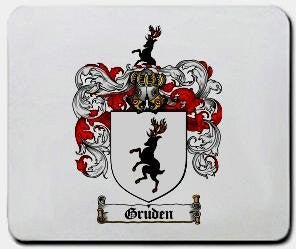 Gruden coat of arms mouse pad