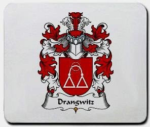 Drangwitz coat of arms mouse pad