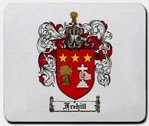 Frehill coat of arms mouse pad