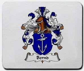 Bernd coat of arms mouse pad
