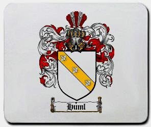 Huml coat of arms mouse pad