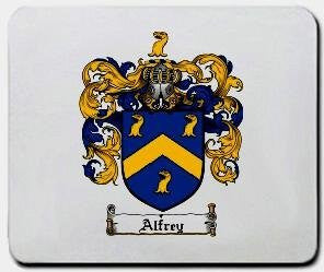 Alfrey coat of arms mouse pad