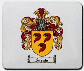 Arents coat of arms mouse pad