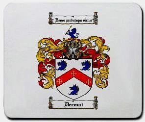Dermot coat of arms mouse pad