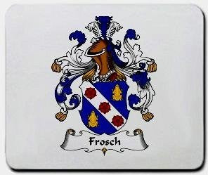 Frosch coat of arms mouse pad