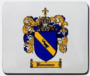 Bonomo coat of arms mouse pad