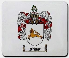 Fricker coat of arms mouse pad
