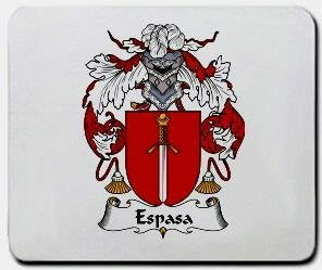 Espasa coat of arms mouse pad