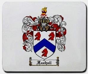 Faxhall coat of arms mouse pad