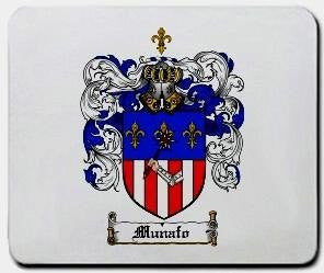 Munafo coat of arms mouse pad