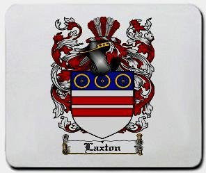 Laxton coat of arms mouse pad