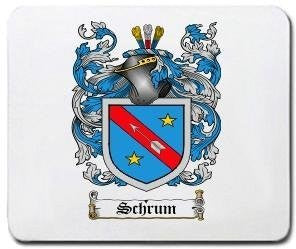 Schrum coat of arms mouse pad