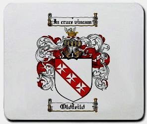 Oldfeild coat of arms mouse pad