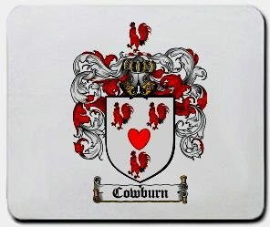 Cowburn coat of arms mouse pad
