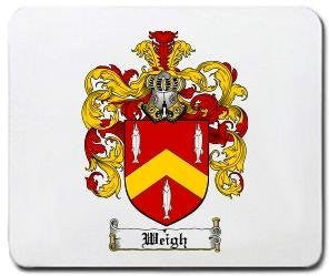 Weigh coat of arms mouse pad