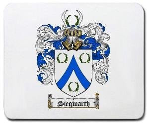 Siegwarth coat of arms mouse pad