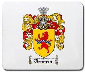 Tenorio coat of arms mouse pad