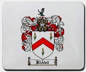 Riddell coat of arms mouse pad