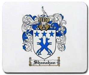 Shanahan coat of arms mouse pad