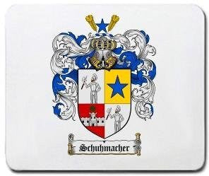 Schuhmacher coat of arms mouse pad