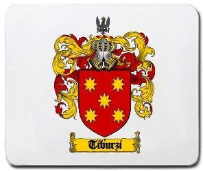 Tiburzi coat of arms mouse pad