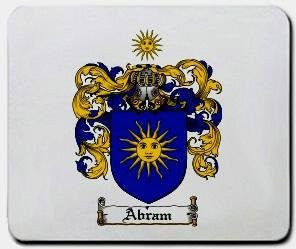 Abram coat of arms mouse pad