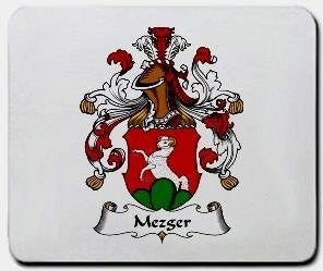 Mezger coat of arms mouse pad