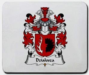 Dzialosza coat of arms mouse pad