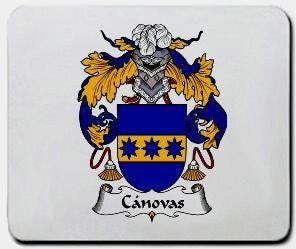 Canovas coat of arms mouse pad