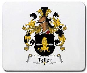 Teller coat of arms mouse pad