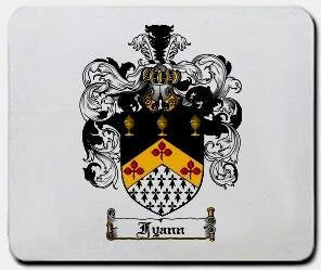Fyann coat of arms mouse pad