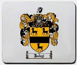 Jeckyl coat of arms mouse pad