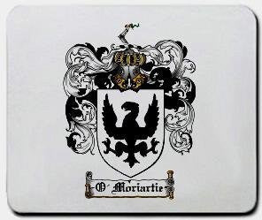 O'moriartie coat of arms mouse pad