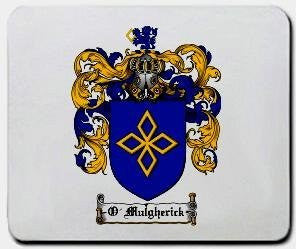 O'mulgherick coat of arms mouse pad
