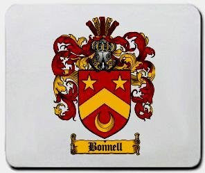 Bonnell coat of arms mouse pad