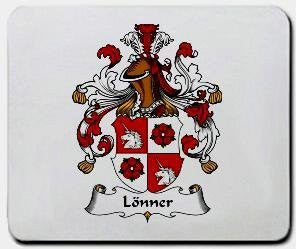 Lonner coat of arms mouse pad