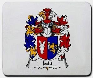 Jeski coat of arms mouse pad