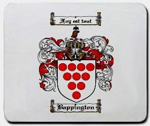 Bappington coat of arms mouse pad