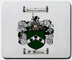 O'keiran coat of arms mouse pad