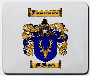 Mckenzie coat of arms mouse pad