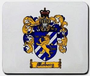 Moberg coat of arms mouse pad