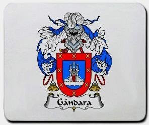 Gandara coat of arms mouse pad