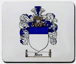 Dure coat of arms mouse pad
