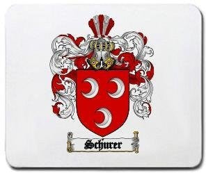 Schurer coat of arms mouse pad