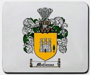 Matienzo coat of arms mouse pad