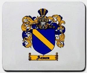 Araoz coat of arms mouse pad